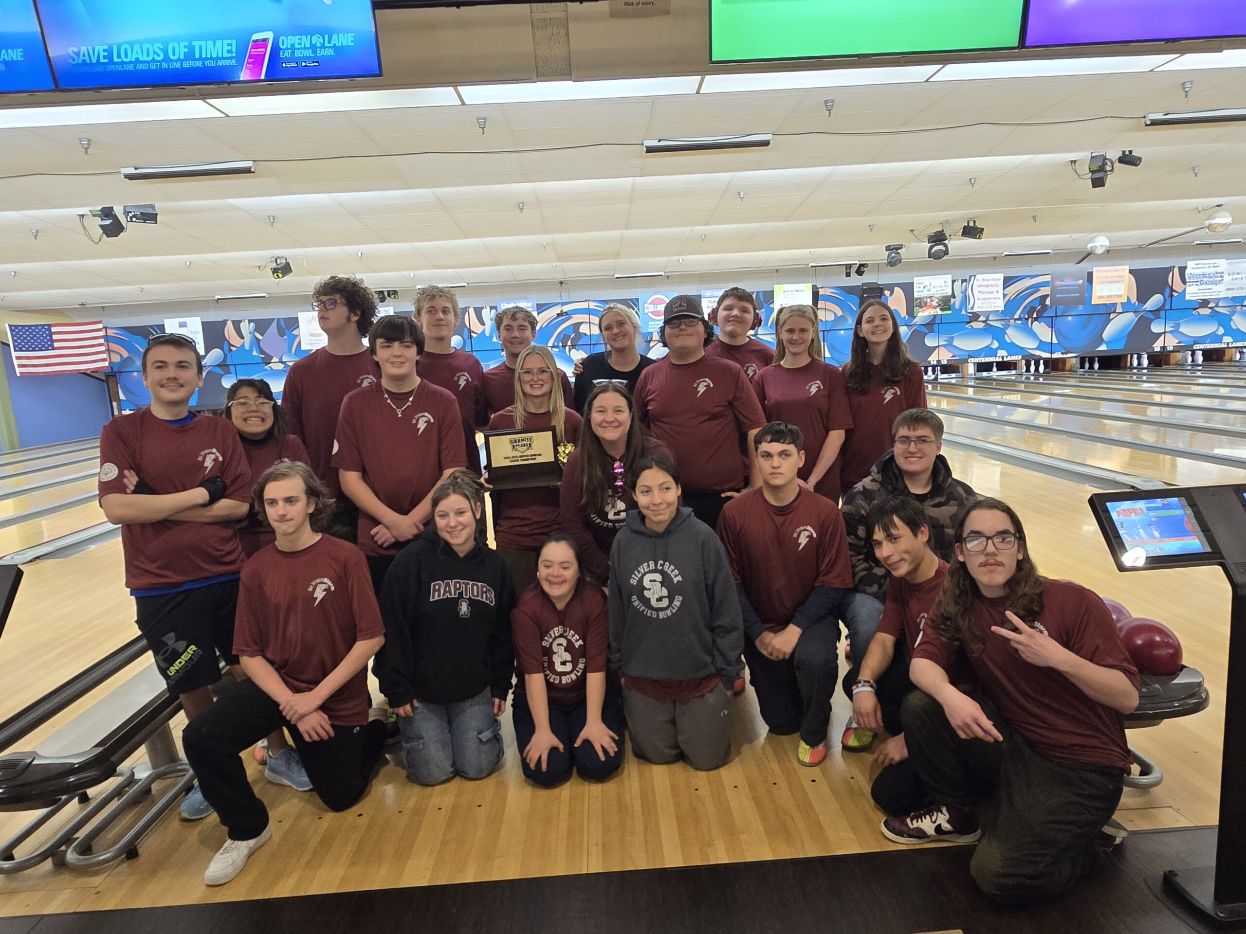 Silver Creek Unified Sports Bowling Team